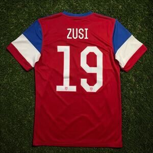 Nike USMNT 2014 World Cup Away Jersey Graham Zusi #19 Bomb Pop Men’s Small